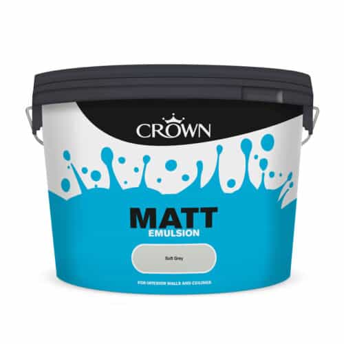 Crown Soft Grey Matt Emulsion 10L