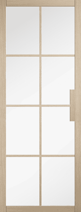 Malvern Glazed Pre-finished Blonde Oak Doors