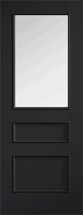 Toledo Glazed Pre-finished Charcoal Black Doors