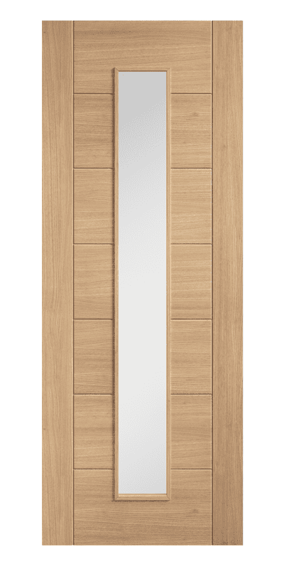 Carini Long Light Pre-finished Oak Doors